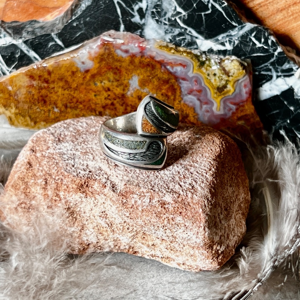 Size 7 Ring Native American Ring - image 7